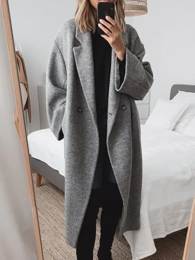 Skylar - Oversized Wool Coat
