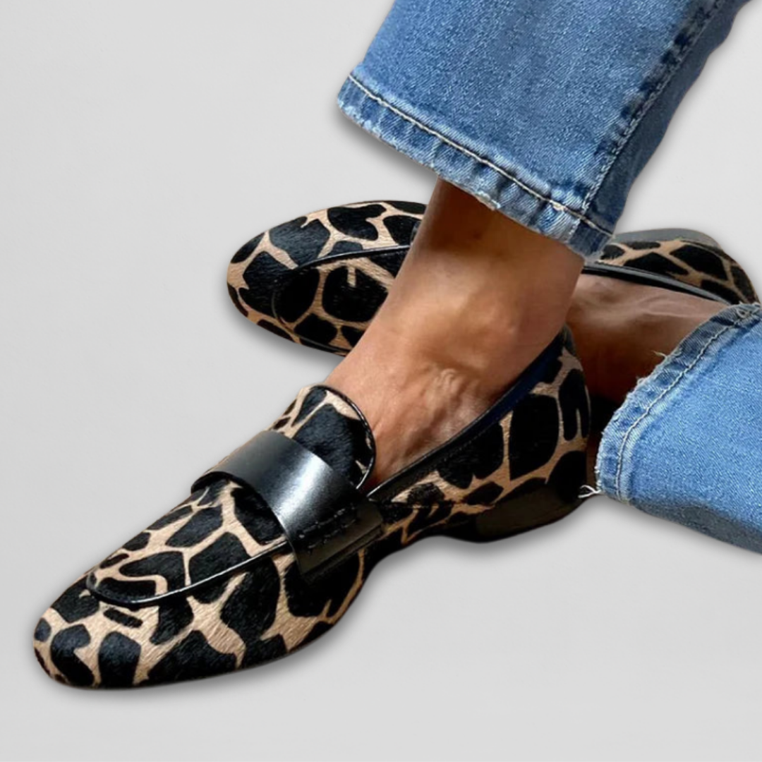 Kennedy - Animal Print Loafer