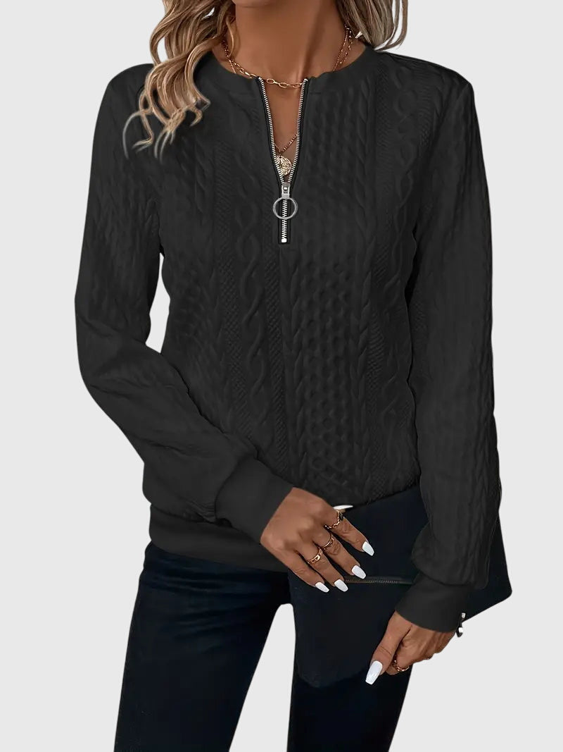 Thatcher - Sweater with Zipper