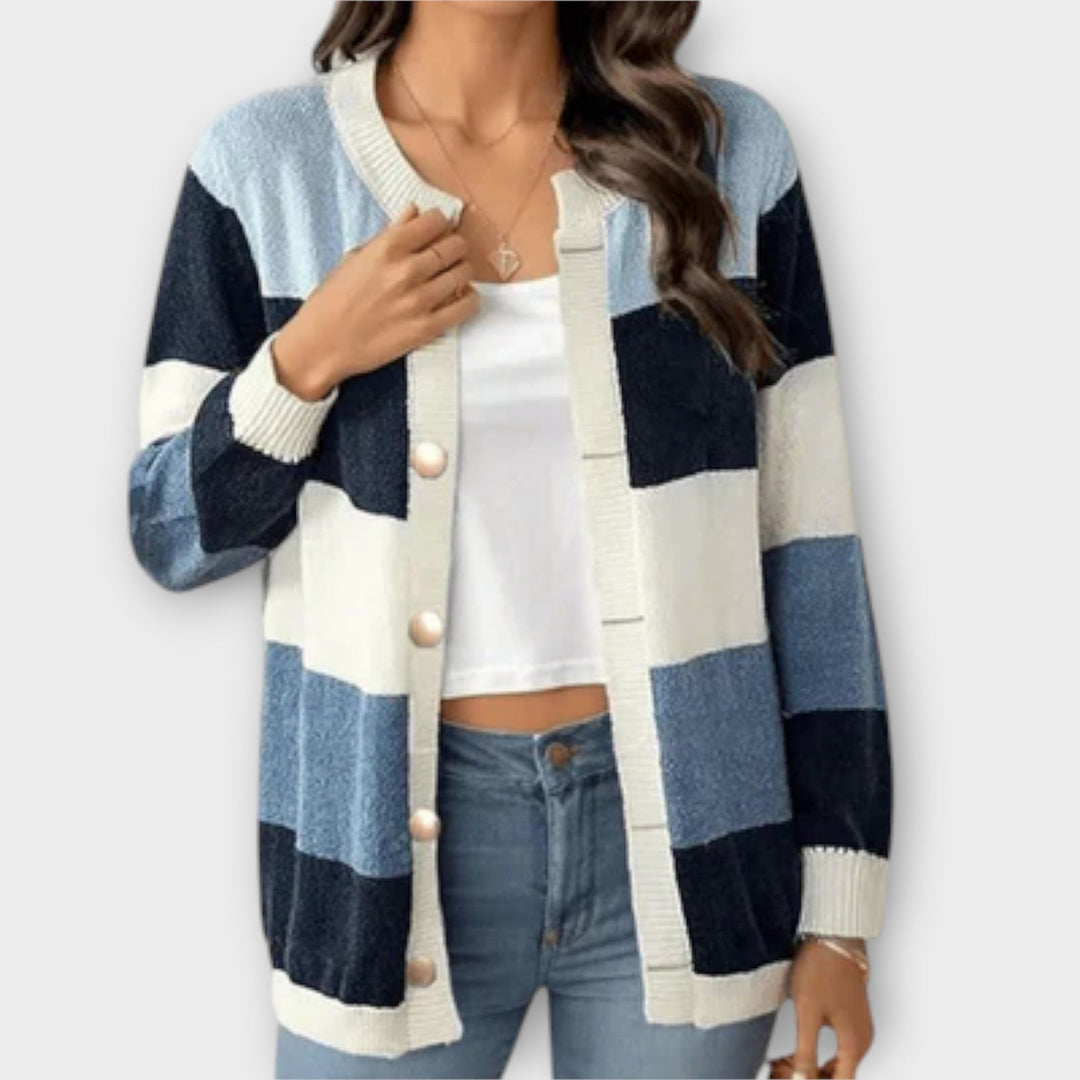 Rylee - Striped Cardigan