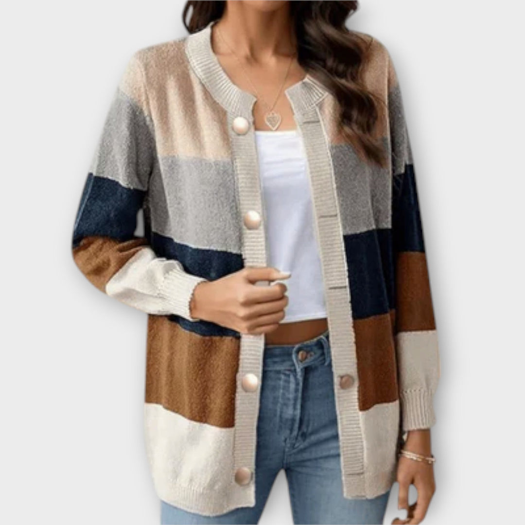 Rylee - Striped Cardigan