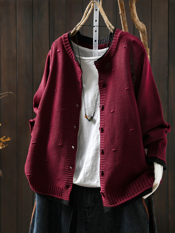 ALICE - TEXTURED CARDIGAN
