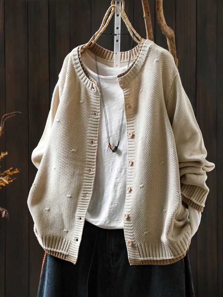 ALICE - TEXTURED CARDIGAN