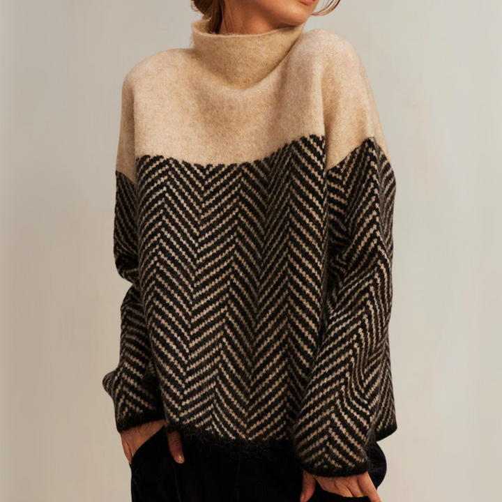 Layla - Cotton Turtleneck Sweater