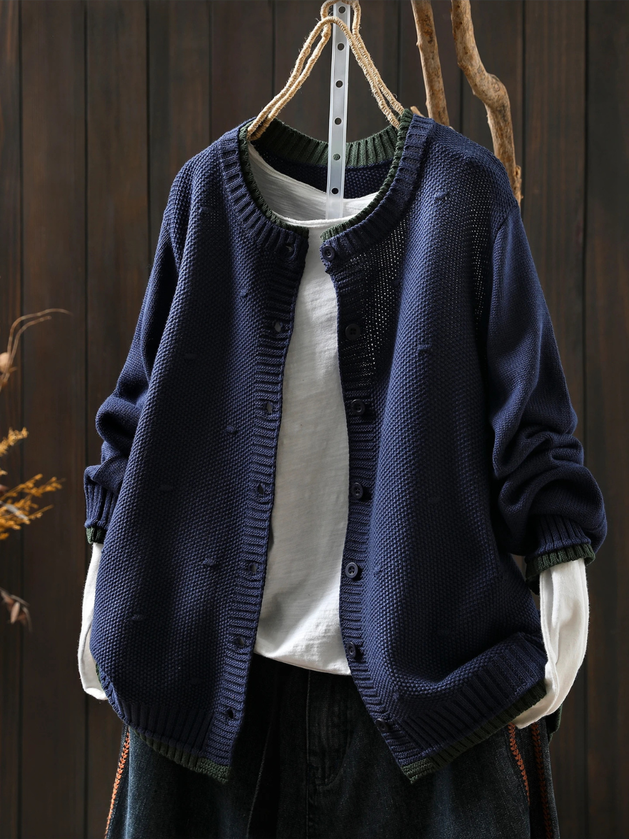 ALICE - TEXTURED CARDIGAN