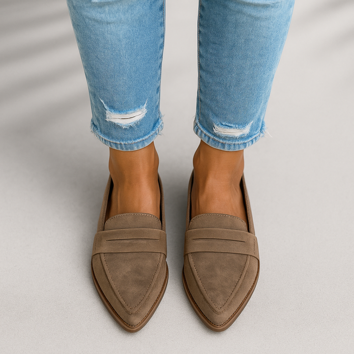 Eliana - Sleek Toe Loafers