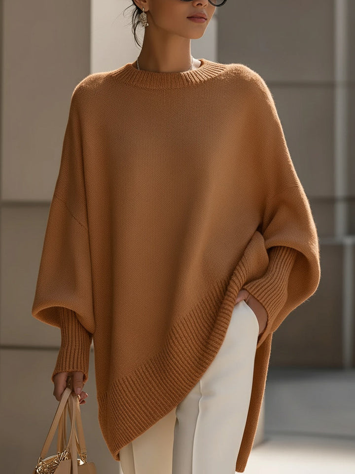 Emma – Effortless Elegance Oversized Poncho