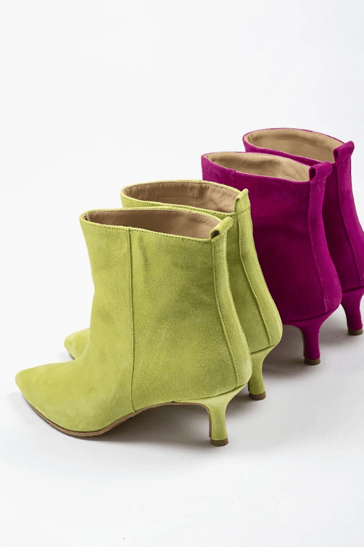 Lennon - Chic Suede Ankle Booties