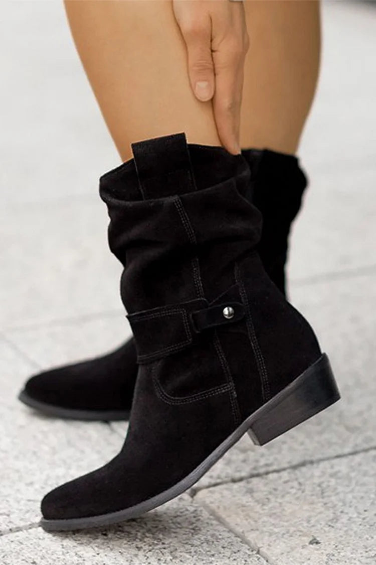 Adelyn -  Luxurious Suede Ankle Boots
