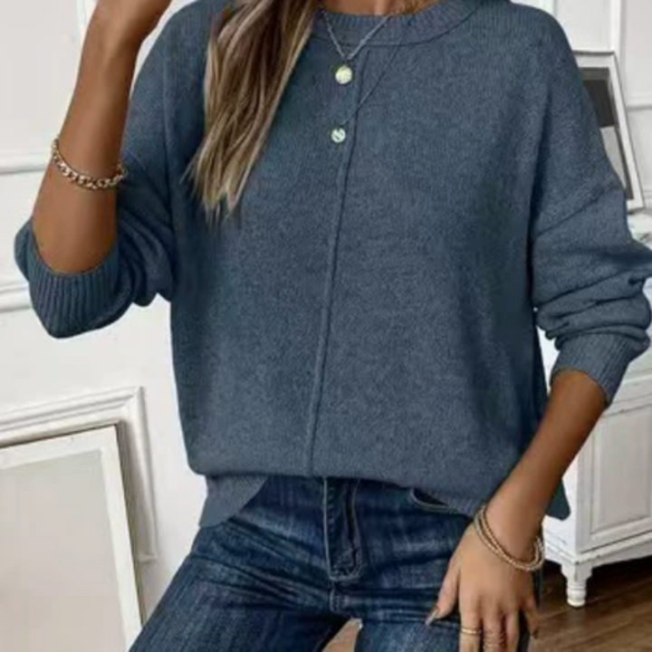 Logan - Soft Knitted Sweater with Relaxed Elegance
