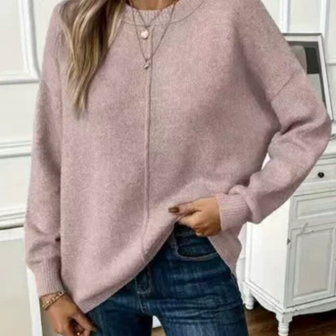 Logan - Soft Knitted Sweater with Relaxed Elegance