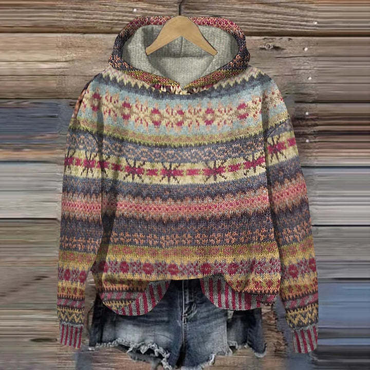 Quinlan - Timeless Pattern Hoodie