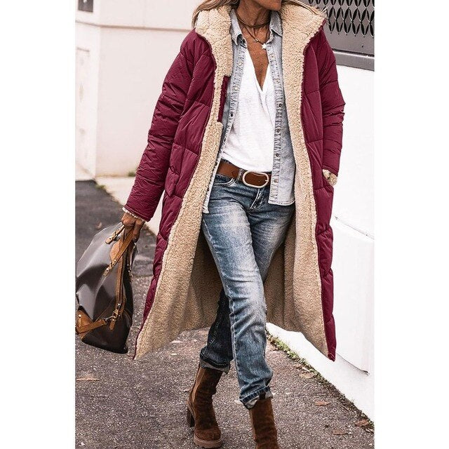 Sadie - Longline Sherpa Coat