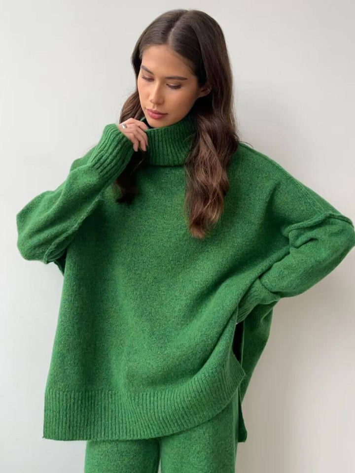 Liora - Turtleneck Knit Set