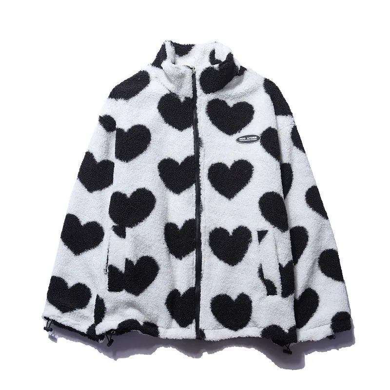 Natalie -  Reversible Heart Jacket