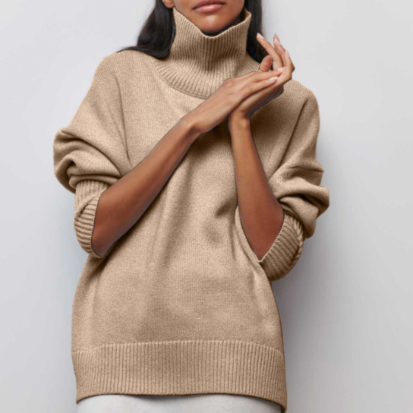 Hannah - Luxe Turtleneck Sweater