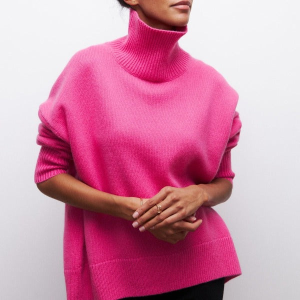 Hannah - Luxe Turtleneck Sweater