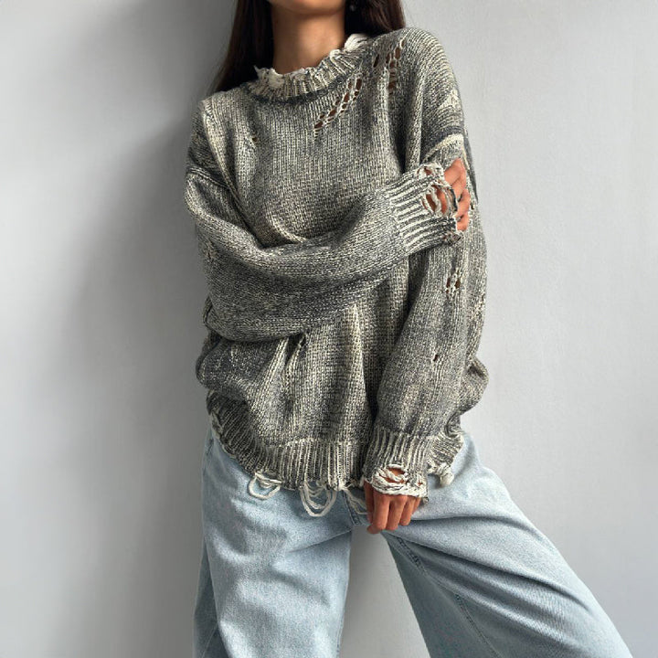 Genevra - Rugged Woolen Sweater