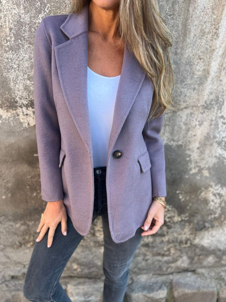Caroline - Camel Tailored Blazer