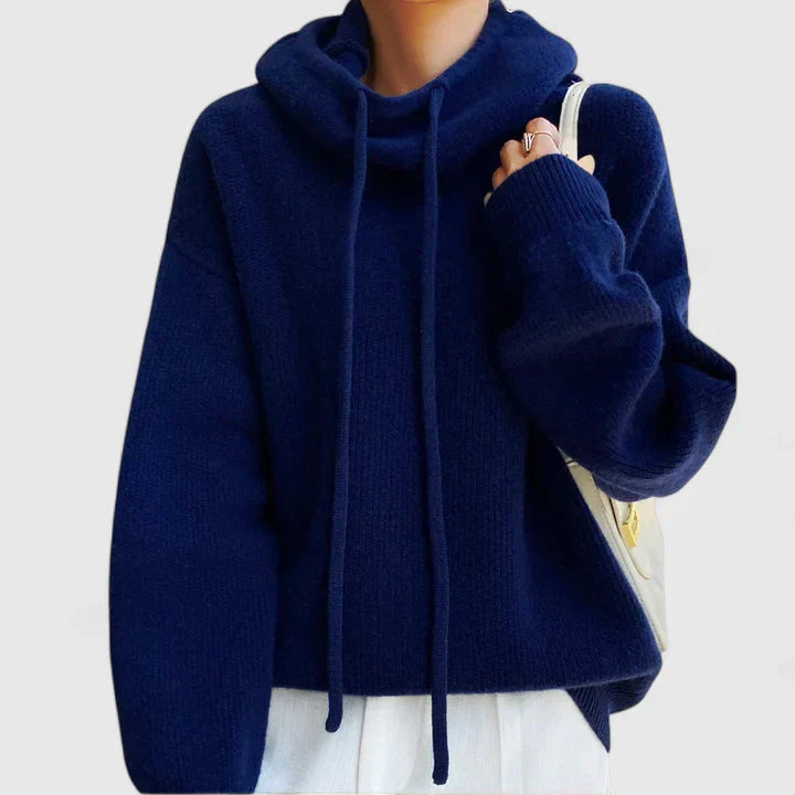 Zoey - Cozy Knit Hoodie