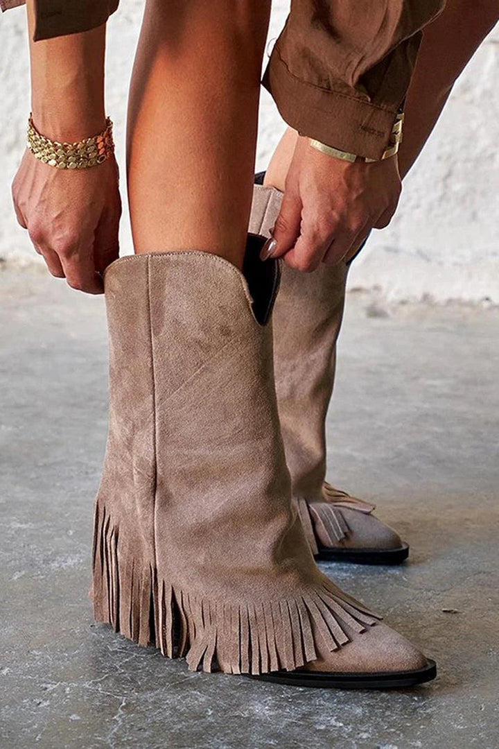 Scarlett - Fringe Boot Collection