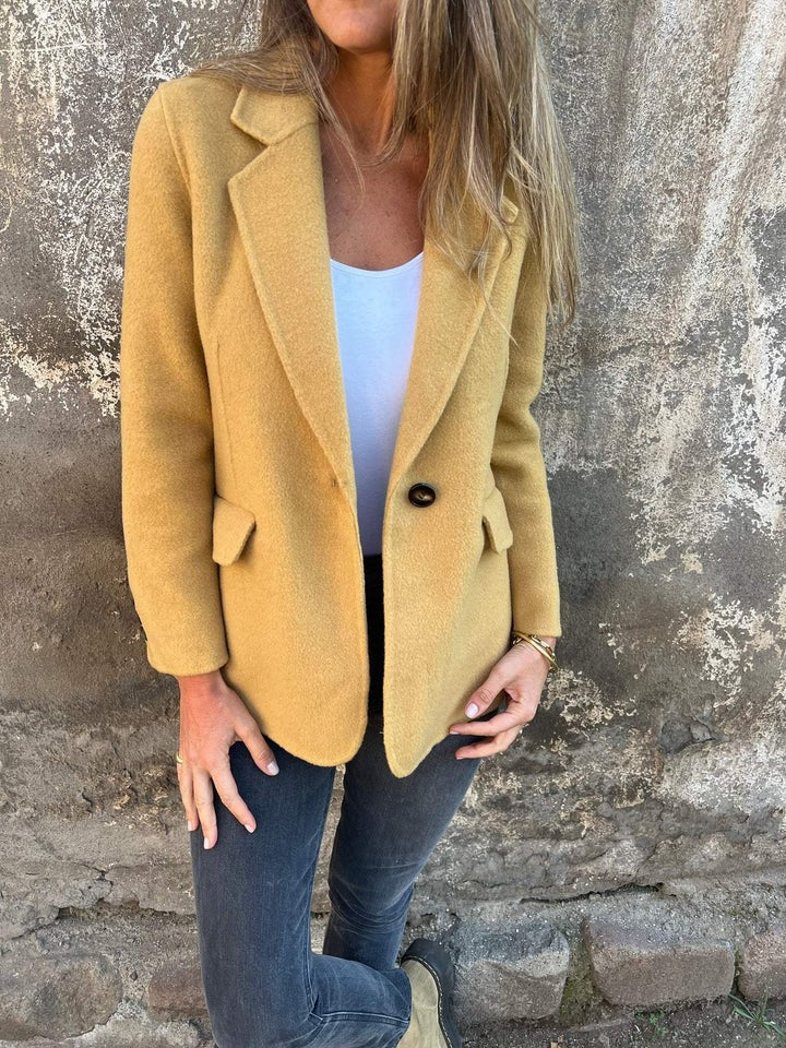 Caroline - Camel Tailored Blazer