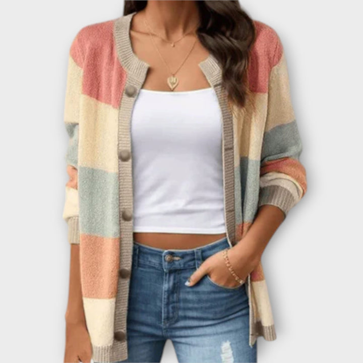 Rylee - Striped Cardigan