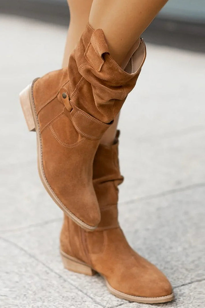 Adelyn -  Luxurious Suede Ankle Boots