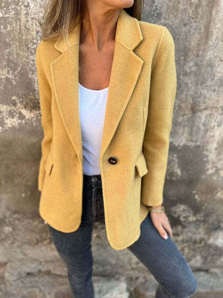 Caroline - Camel Tailored Blazer