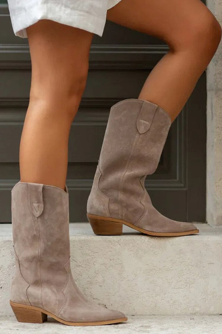 Harley - Stylish Pointed Ankle Booties
