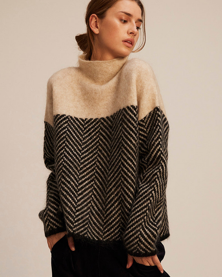 Layla - Cotton Turtleneck Sweater