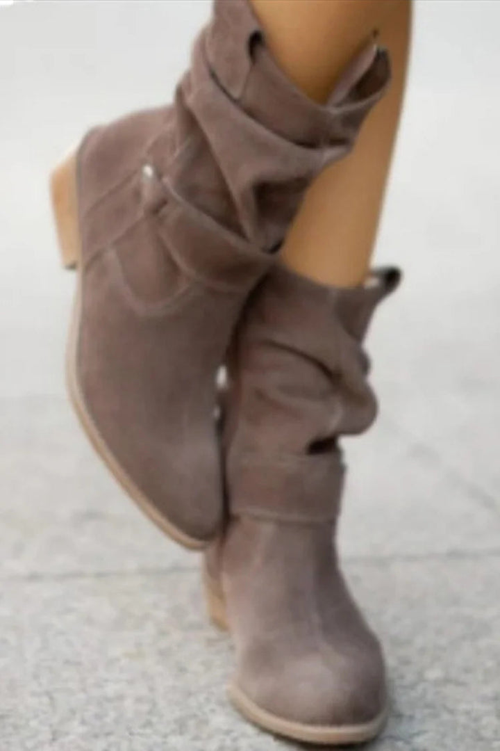 Adelyn -  Luxurious Suede Ankle Boots