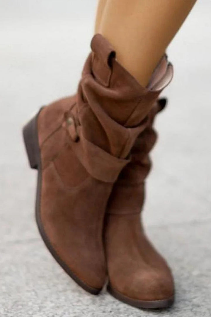Adelyn -  Luxurious Suede Ankle Boots