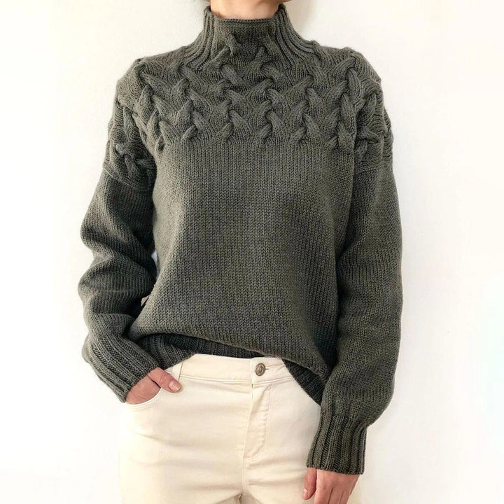Scarlett - Warm Knitted Turtleneck