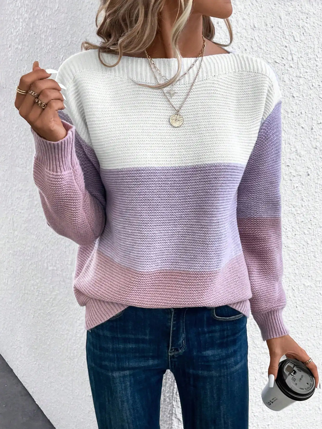 Chloe - Cozy Ombre Sweater