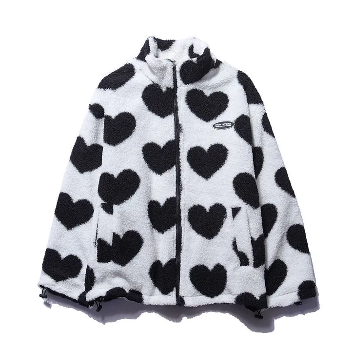 Natalie -  Reversible Heart Jacket