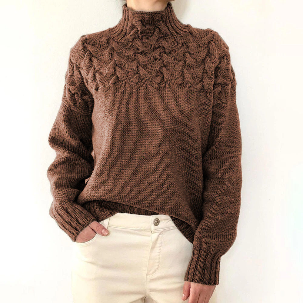 Scarlett - Warm Knitted Turtleneck