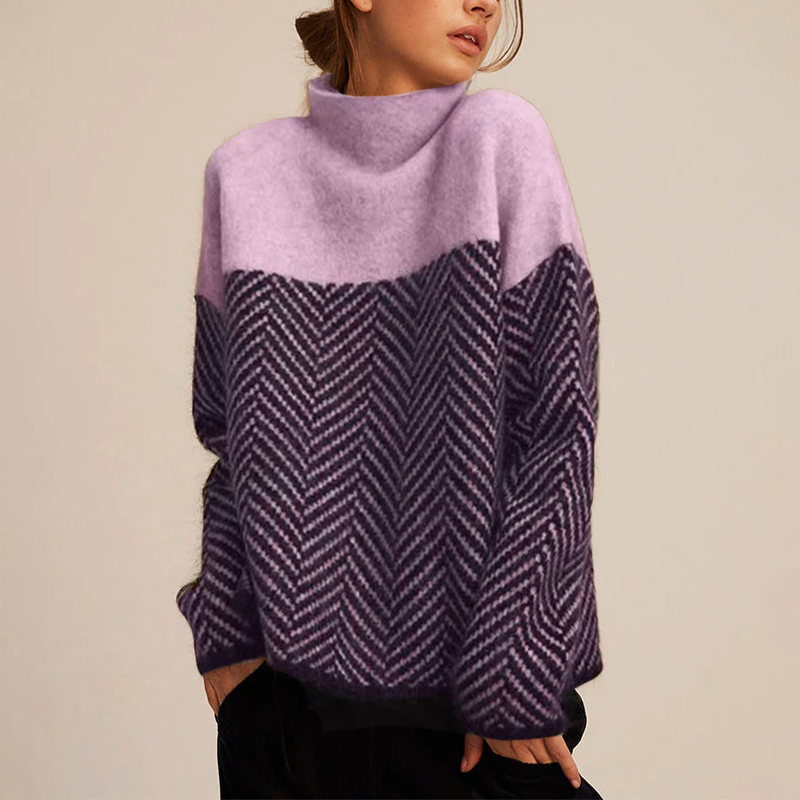 Sadie - Premium Turtleneck made of fine knit