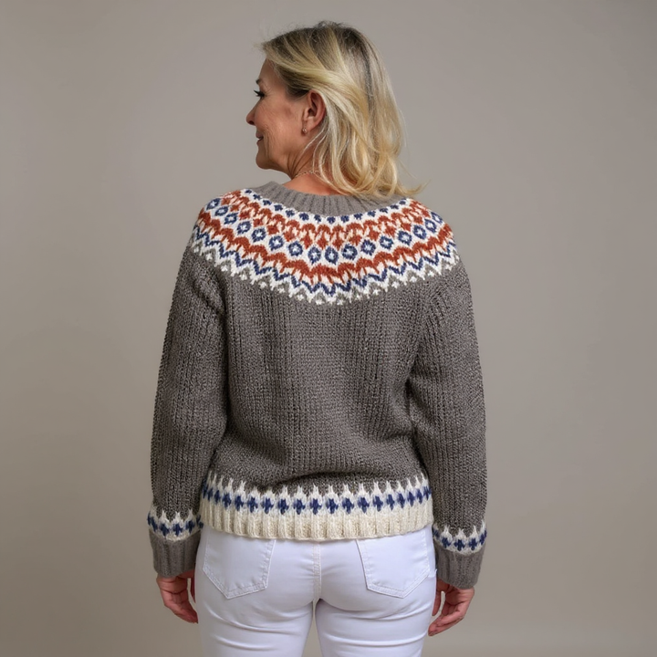 Evangeline -  Vintage Icelandic Cardigan