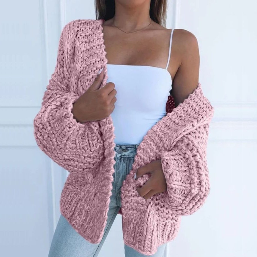 Ximena - Chunky Knit Relaxed Cardigan