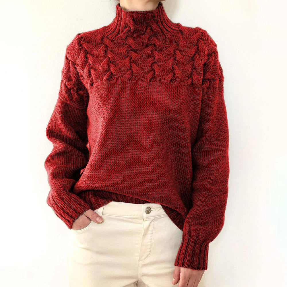 Scarlett - Warm Knitted Turtleneck